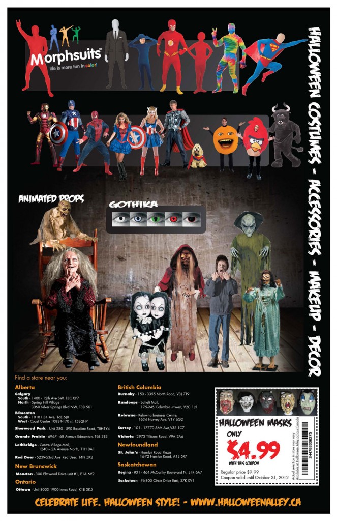 Halloween Flyer 2012 