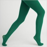 Green tights for St. Patrick's Day, why not?