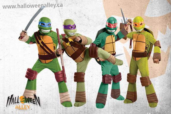 TMNT Family Halloween Costumes