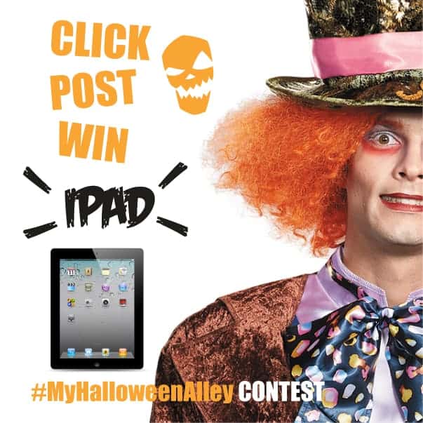 Halloween Alley IPAD contest