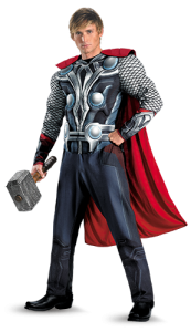 Thor, an Avenger, is sure to be a hot Halloween costume this year!