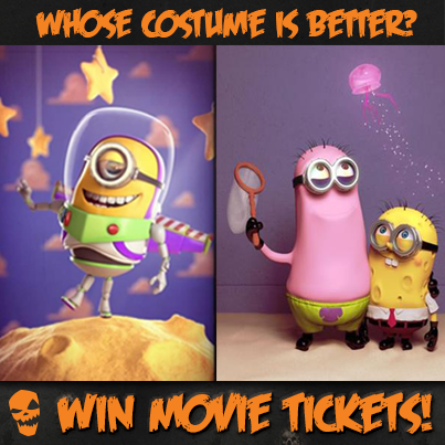 Minions in Spongebob Costume