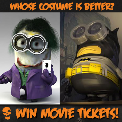 Minions in Batman Costume