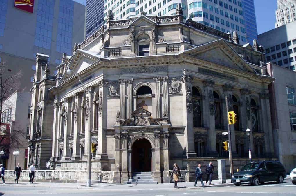 The Hockey Hall of Fame in Toronto, Ontario