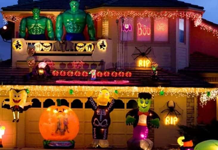 Hulk theme Halloween decoration theme Canada