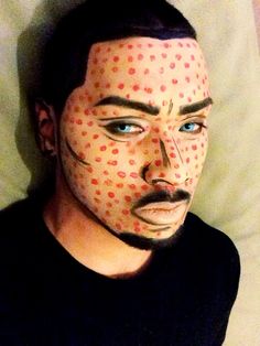 pop art makeup men