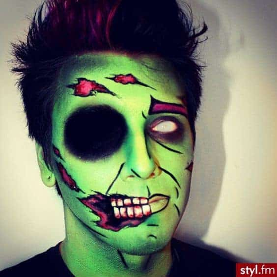 halloween makeup for guys