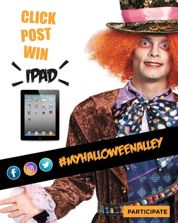 Halloween Alley ipad contest