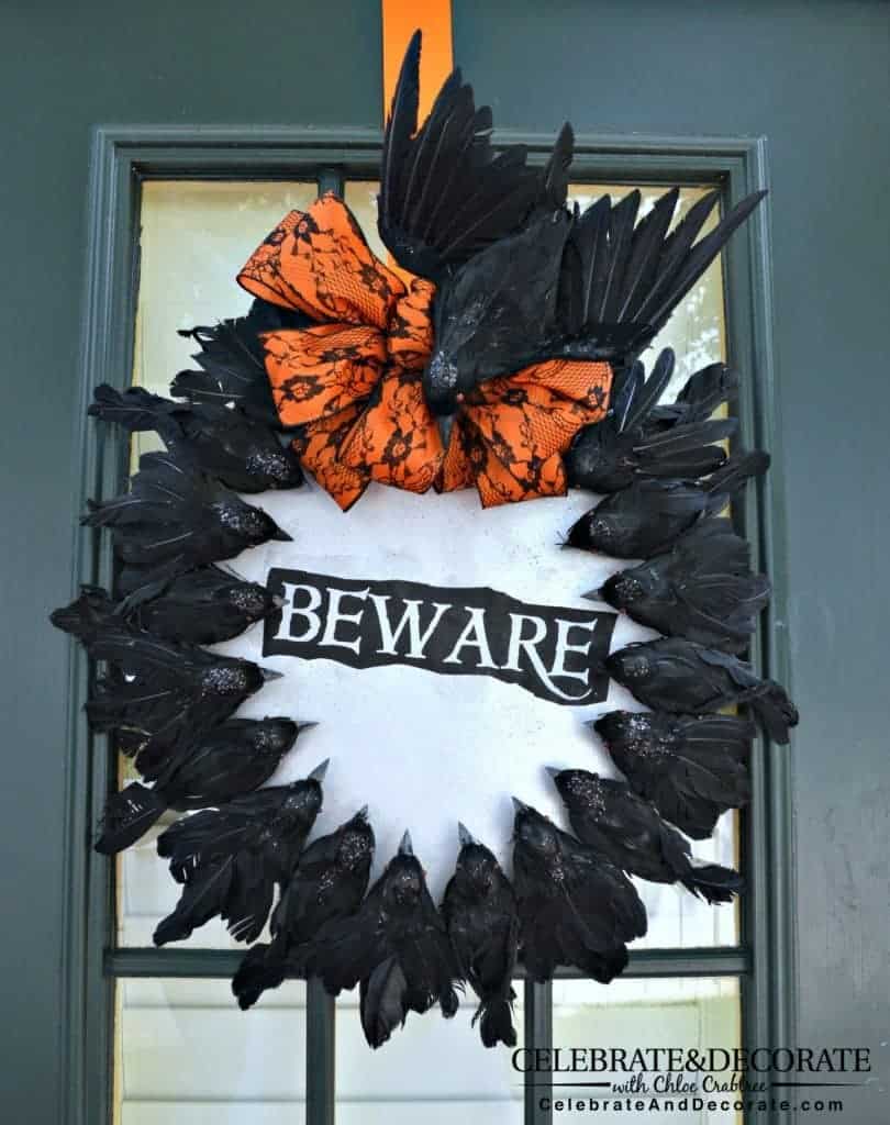 halloween-wreath-with-creepy-crows