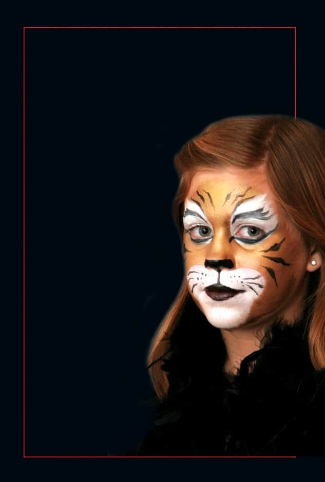 Cat Mehron Halloween Makeup