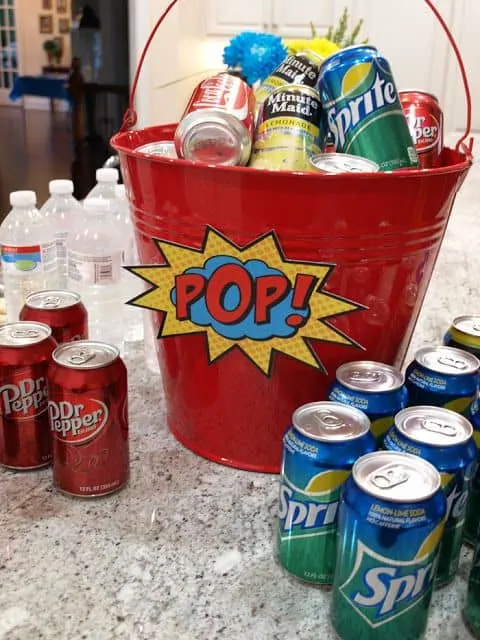 Pop Soda Bucket