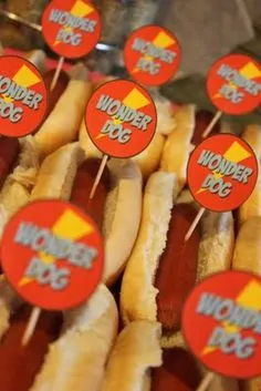 WOnder dogs Halloween DIY snacks