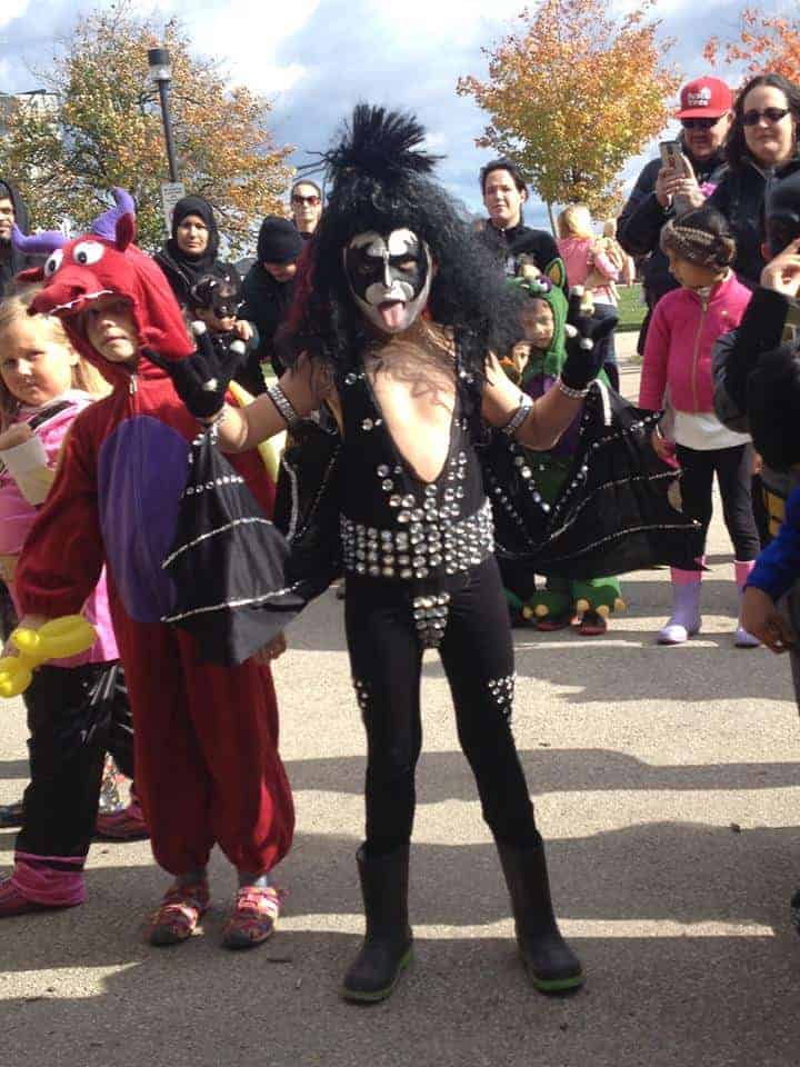 halloween kid kiss costume