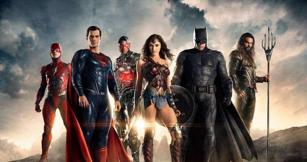 Justice League Costumes - Movie Poster