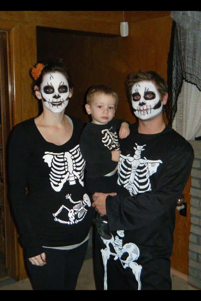 Family of 4 Halloween costumes