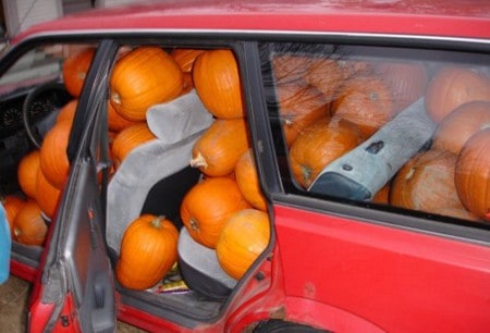 Pumpkin prank