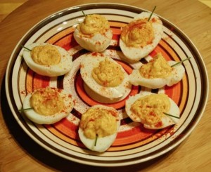 pleasently-pumpkin-devilled-eggs