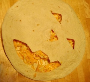 quesadilla-jack-o-lantern