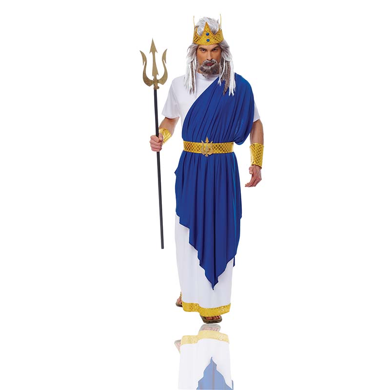 Mens King Neptune Costume | Halloween Alley