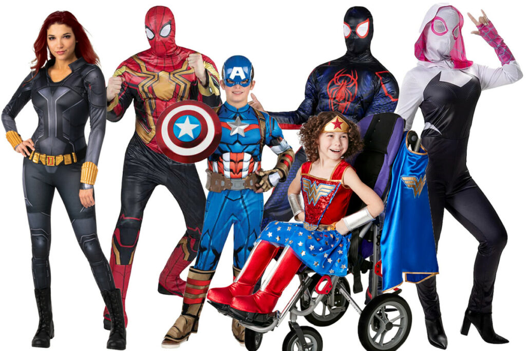 Superhero Halloween costumes