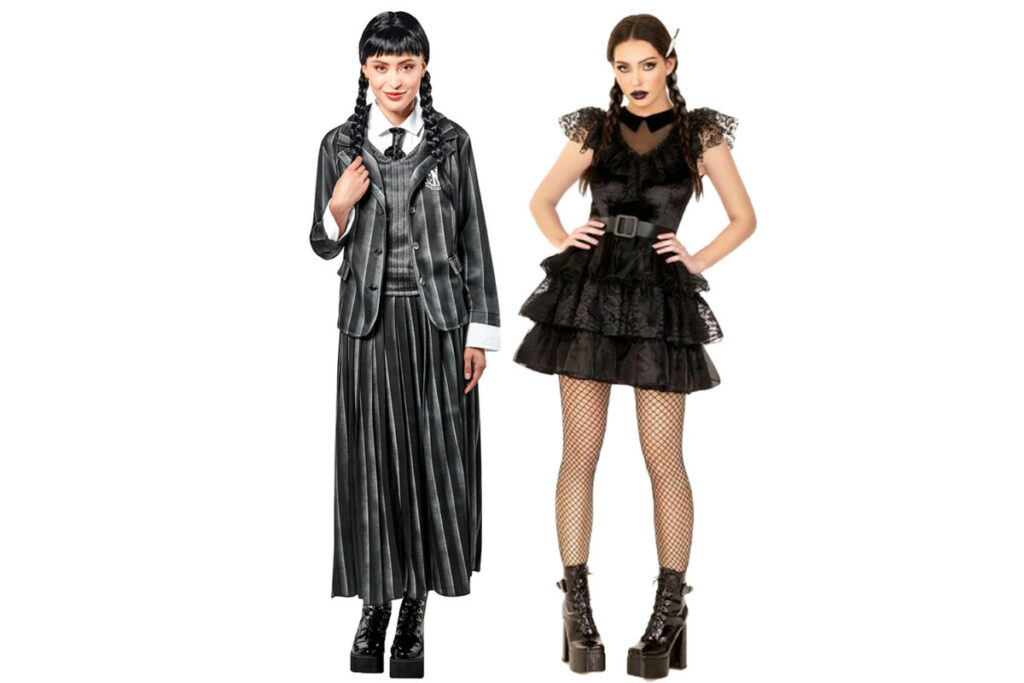 Wednesday Addams Halloween costumes